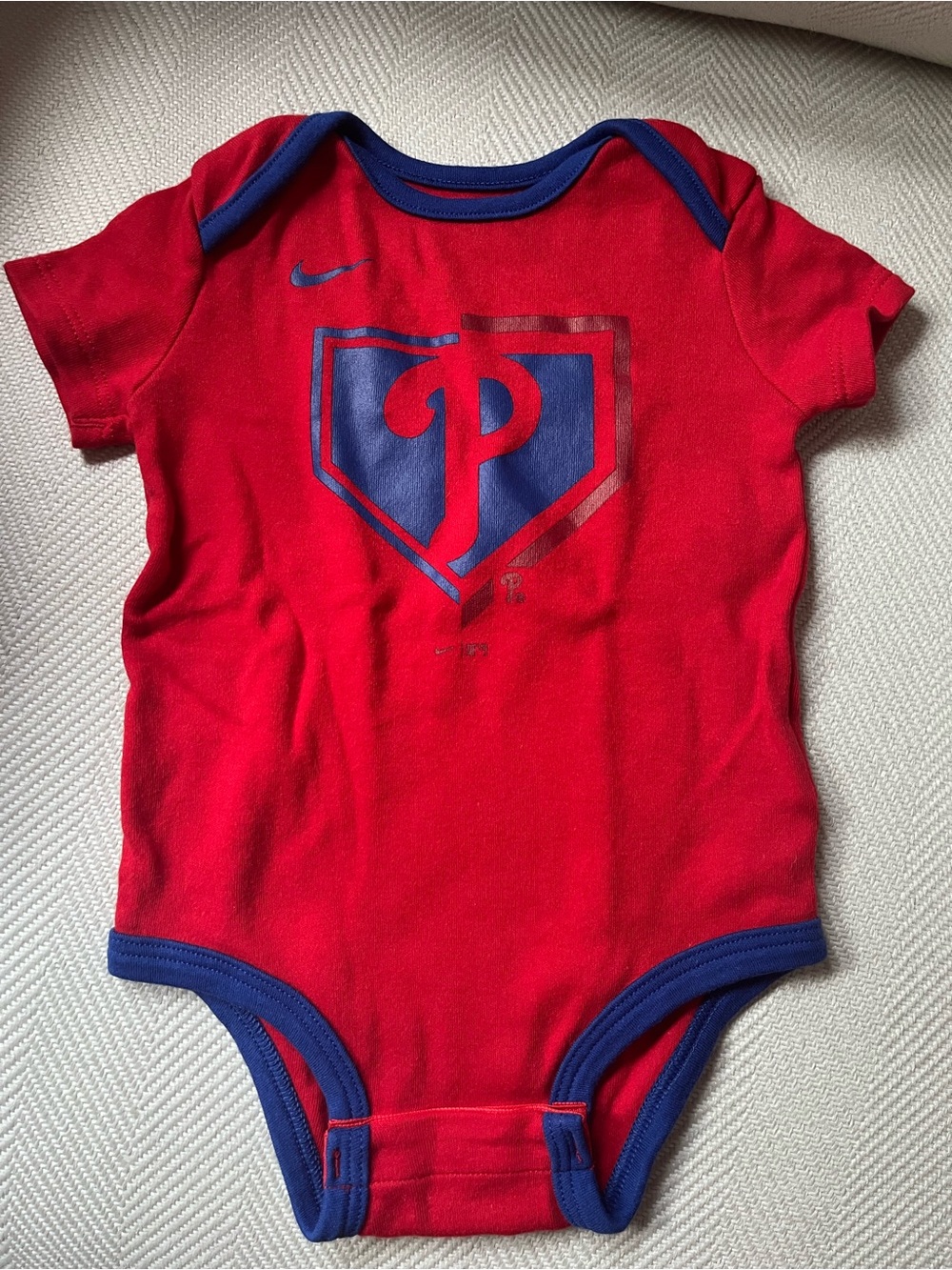 NWOT Official Phillies Baby Onesie